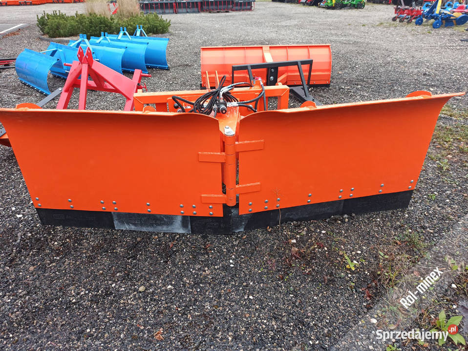 Pług do śniegu składany strzałka Metal technik nieuszkodzony Opole