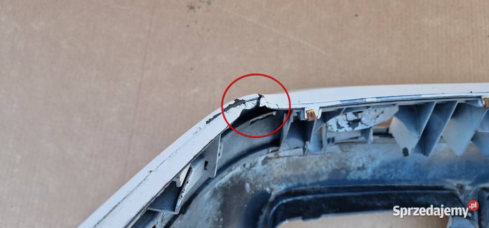 VW GOLF 4 IV ZDERZAK PRZOD PRZEDNI 1J0807221 Bieleń