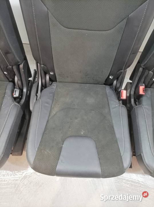 FOTELE II RZĄD KOMPLET PÓŁSKÓRA Ford Galaxy Mk4 sprzedam