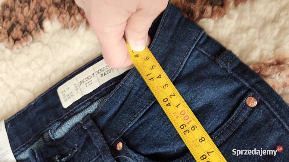 spodnie damskie jeansowe nowe z metką rozmiar 36 Poznań