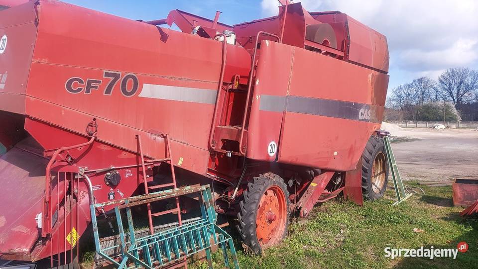 Kombajn zbożowy Case cf70 w całości na części Strzegom