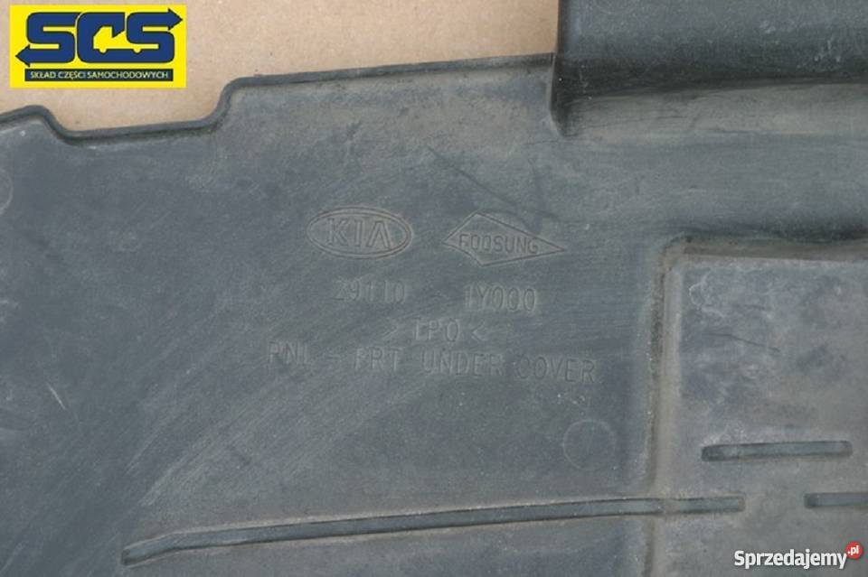 KIA PICANTO PŁYTA POD SILNIK POD ZDERZAK Bieleń