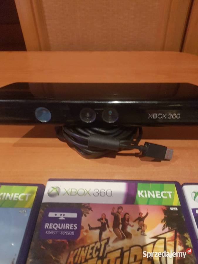 Kinect Xbox 360 plus gry Katowice sprzedam