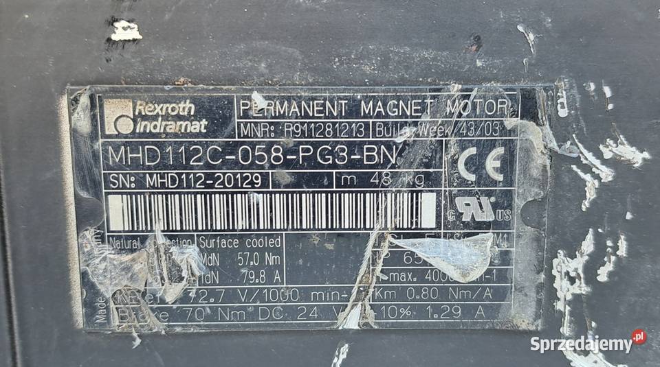 Serwonapęd Rexroth Indramat Układ napędowy Barlinek
