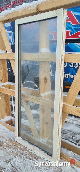 OKNO KacprzaK 74x153 FIX OKNA Używane Witryna