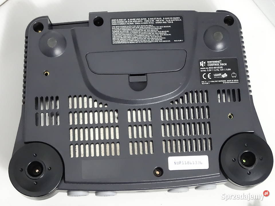 Zestaw Nintendo 64 N64 2 Oryginalne Pady Sprawna lubelskie Biłgoraj