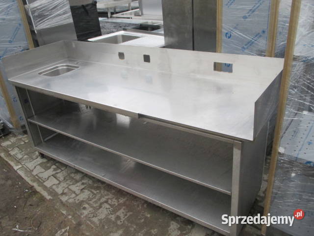 Stół Gastronomiczny Roboczy Z 2 Półkami 2207090 Ostrów Wielkopolski
