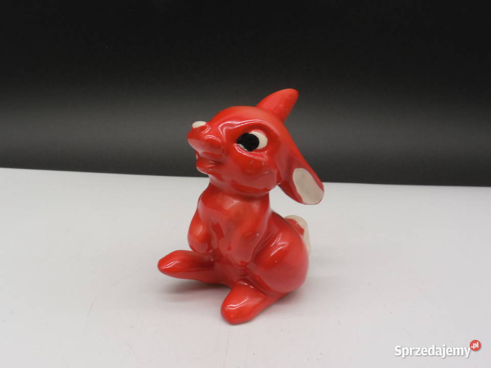 Figurka Goebel Czerwony Zajączek Disney Tuptuś Raszków