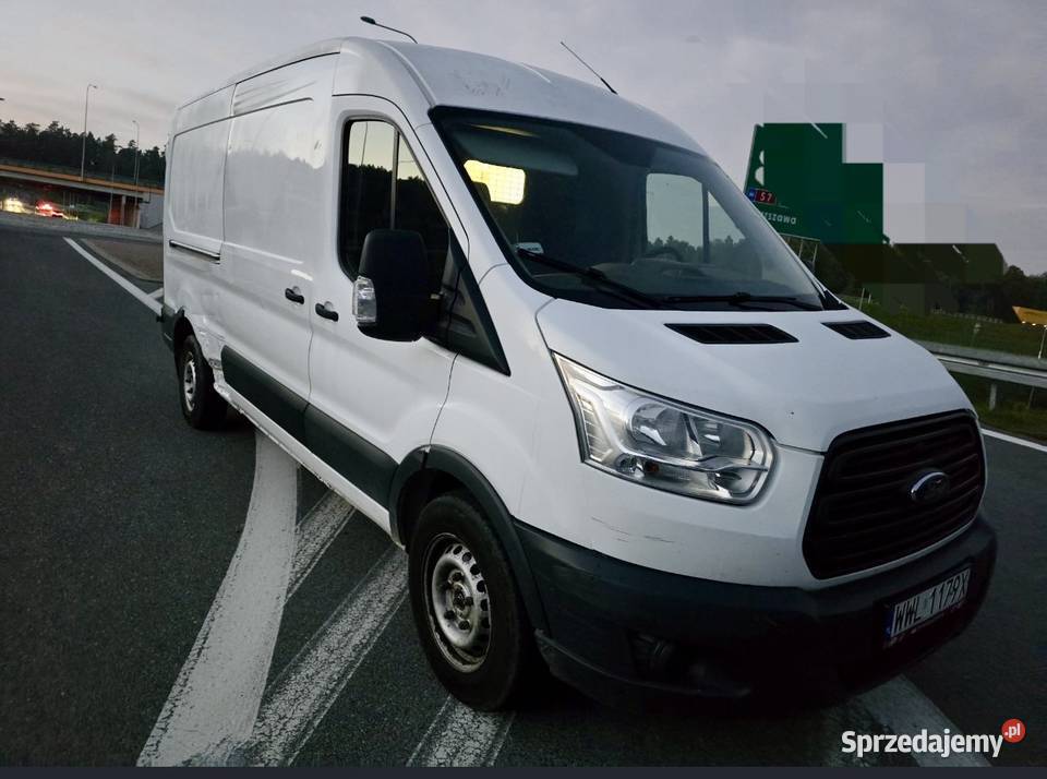 Ford Transit 2015r 20 TDCi 130 Manual Furgon biały Olsztyn sprzedam