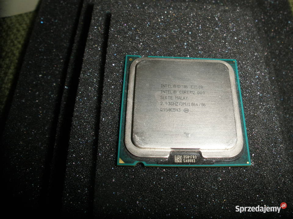 Procesor Intel Core DUO 2 x 293 GHz E7500 małopolskie sprzedam
