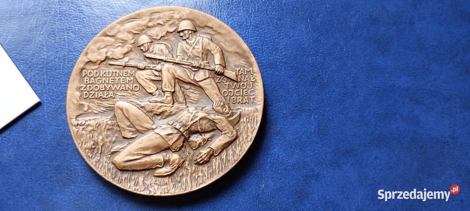 Stare monety Medal Żołnierzom Poległym Polska 41 Lesko