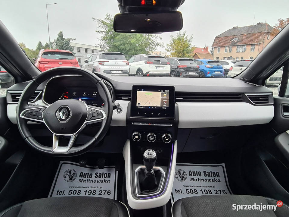 Renault Clio 38 Navi 2xPDC Full Led Półskóry kurtyny powietrzne wielkopolskie Wągrowiec