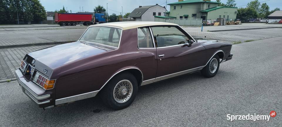 Chevrolet Monte Carlo 50 V8 stan idealny do benzyna Pajęczno