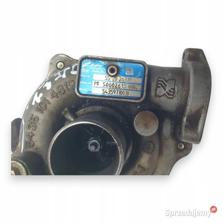 TURBOSPRĘŻARKA Fiat Punto Opel Corsa C D Panda Chełm