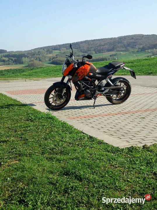 KTM Duke 2014r Abs elektryczny starter Wielopole Skrzyńskie