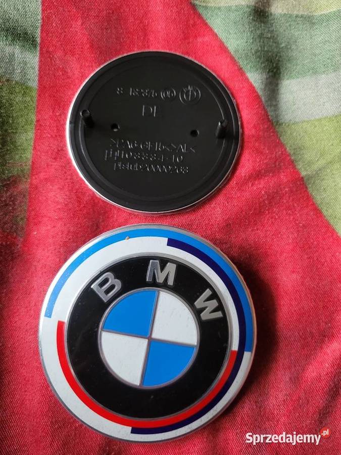Komplet nowych emblematów do BMW 2 sztuki Gliwice
