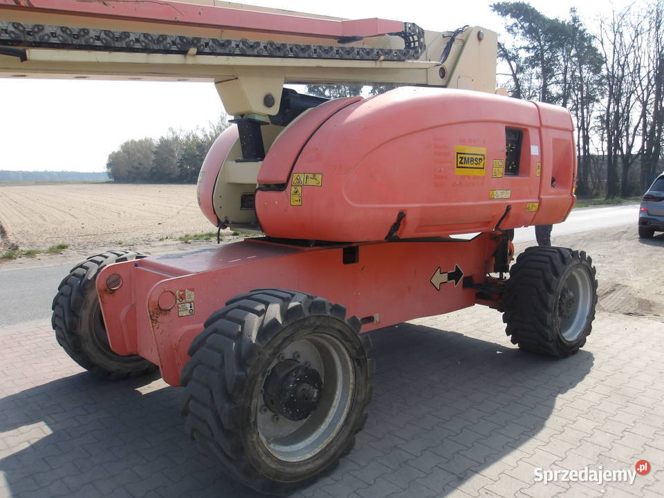 Podnośnik koszowy teleskopowy 28m JLG 860SJ 4x4 Pleszew