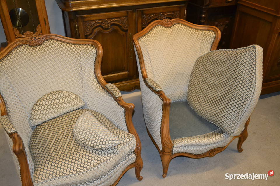 fotele ludwikowskie francja śląskie Będzin