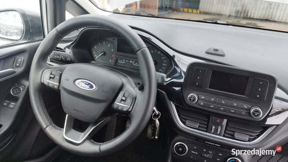 Fiesta mk8 VIII konsola deska airbag 2019