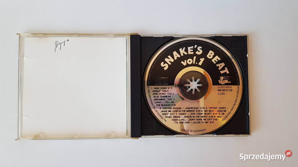 Snakes Beat 1 CD Snakes Music CD Dąbrowa Górnicza