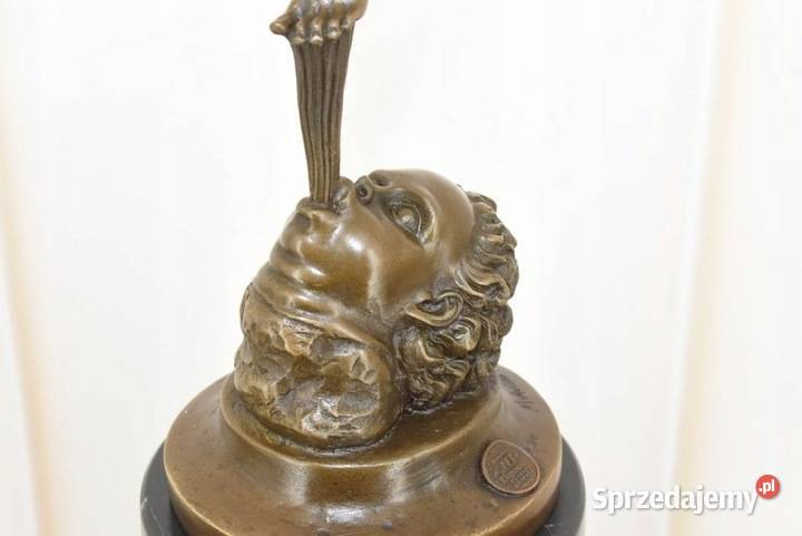 Merkury Hermes z Samolotem Figura Z Brązu Rzeźba małopolskie Kraków