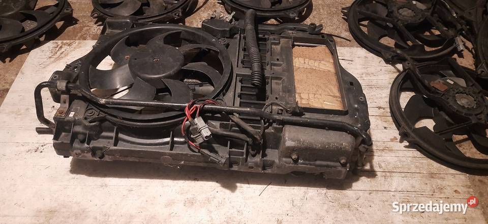 Peugeot 407 wentylator moduł pas wzmocnienie Siechnice