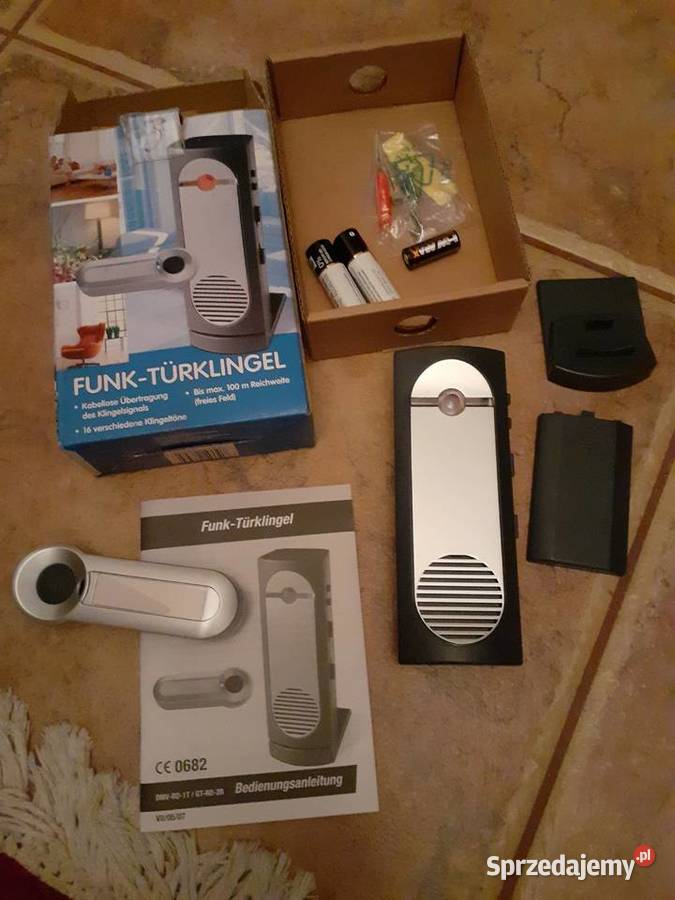 bezprzewodowy dzwonek do drzwi baterie pomorskie Gdańsk