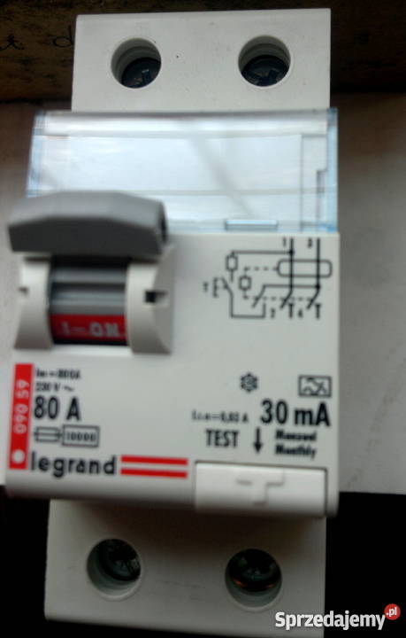 Wyłącznik różnicowoprądowy Typ A 80A 30mA 230V