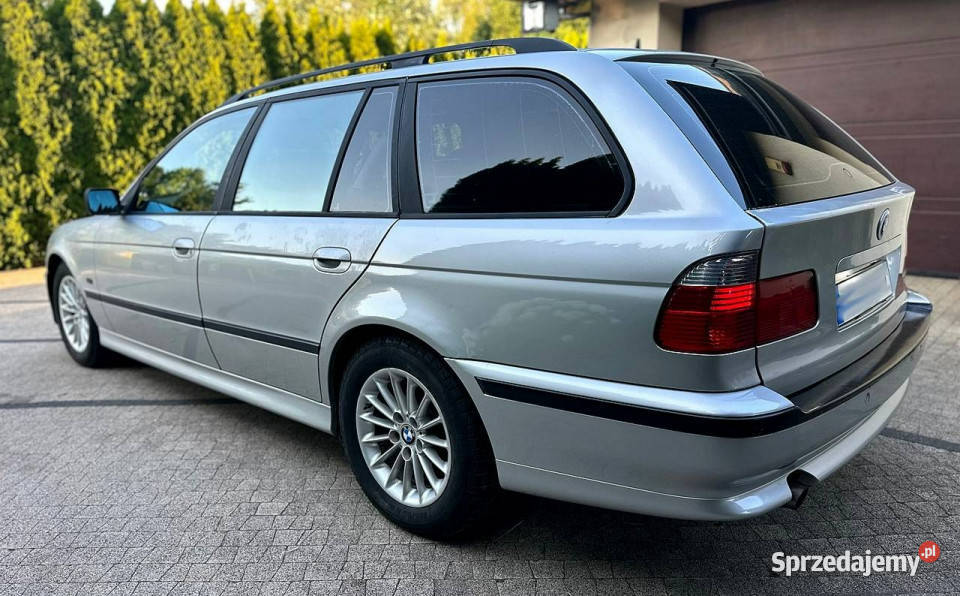 BMW 528 BMW e39 528i Kombi Skóry Opłacona E39 dolnośląskie Wrocław
