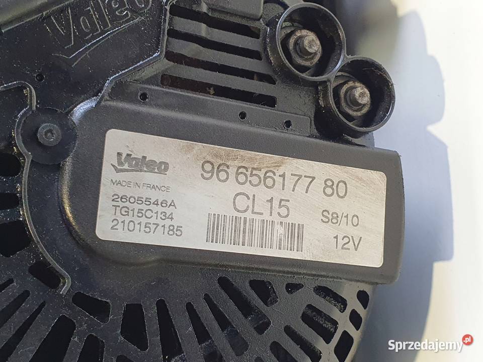 ALTERNATOR Citroen Berlingo II 16 HDI valeo osobowe Rudka
