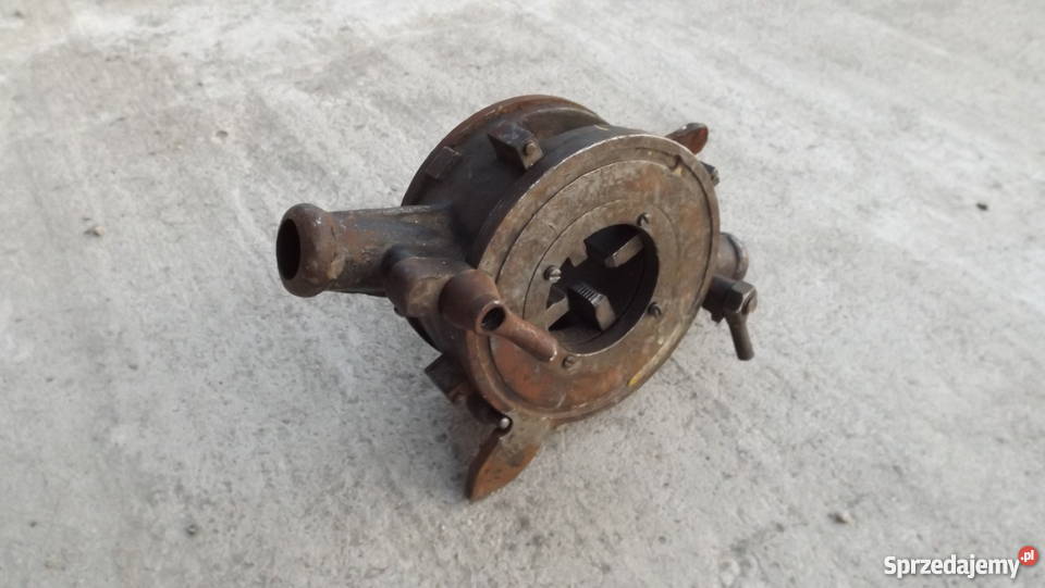 Duża Gwintownica nastawna do rur Grodziczno