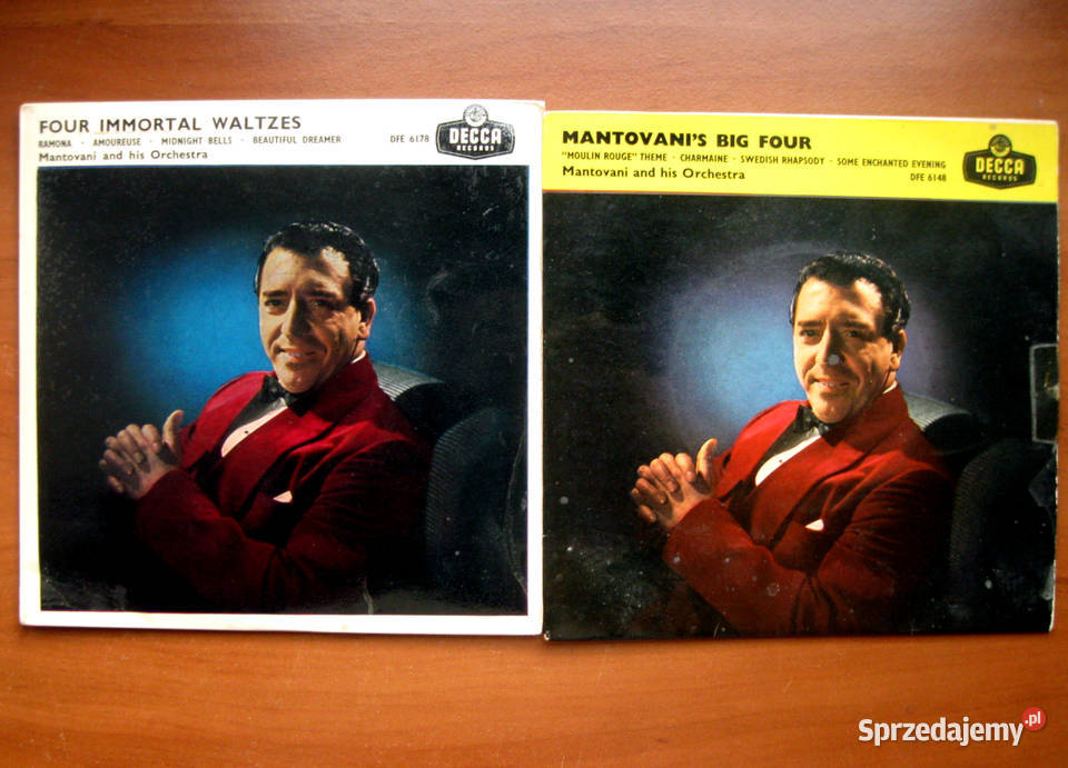 MANTOVANI 5 płytek DECCA The Best of Sigmund zachodniopomorskie Szczecin