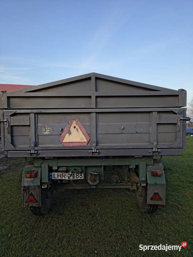 Sprzedam przyczepę wywrotkę 45t Hrubieszów sprzedam