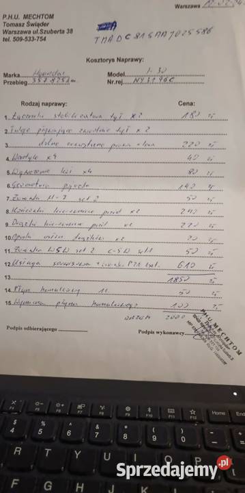 HYUNDAI I30 CW 16 2010R Warszawa