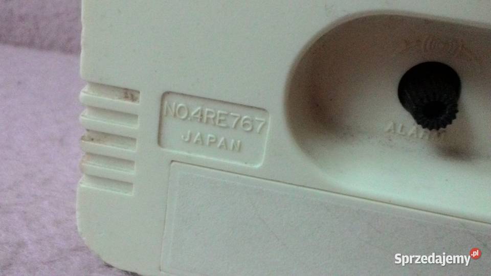 Japoński zegarek Budzik z lat 80tych TIMEX