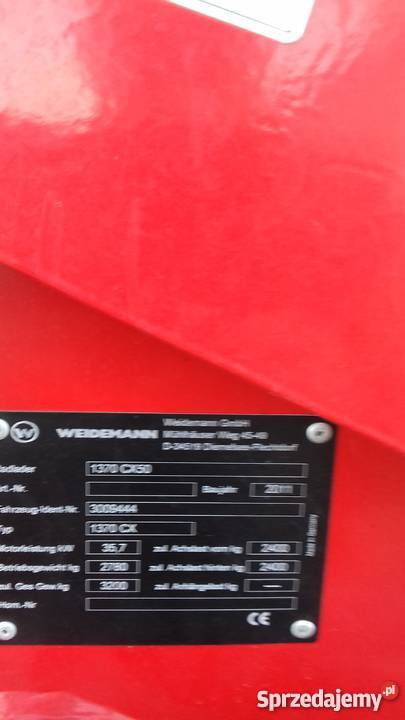 Mini Ładowarka Weidemann 1370cx50 Weidemann Mąkoszyn