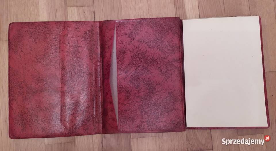 77 OBWOLUTA PLASTIKOWA NOTATNIKA Z PRLu Łódź