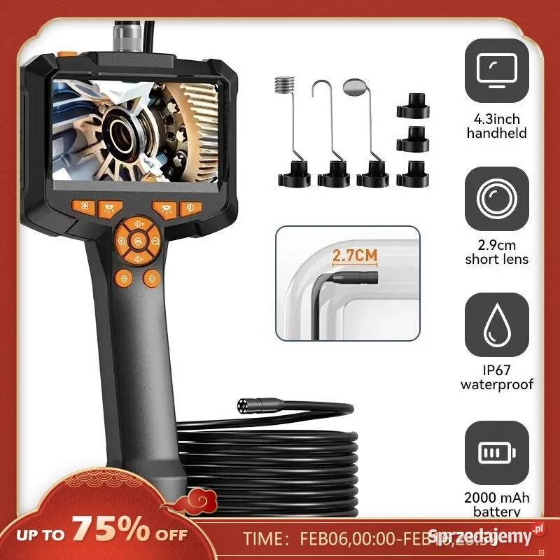 Kamera Inspekcyjna Endoskopowa 5 metrów 1080P HD Wrocław