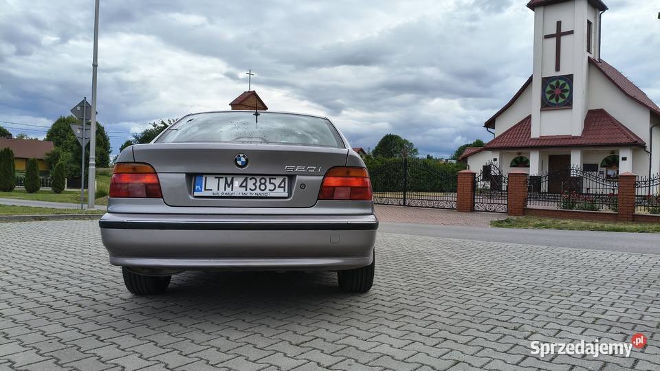 BMW E39 20 benzyna gaz zadbany egzemplarz Tomaszów Lubelski