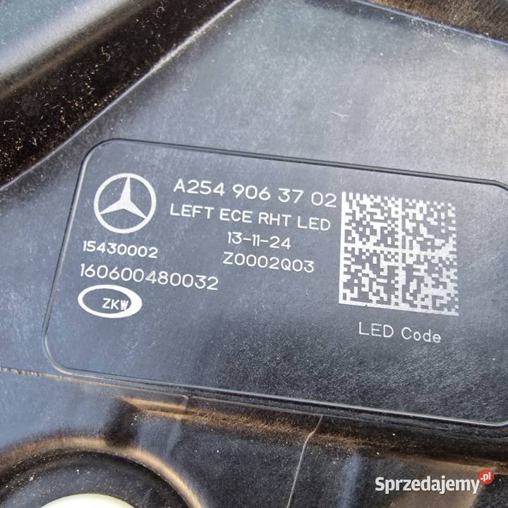 MERCEDES GLC W254 LAMPA REFLEKTOR LEWY LED Lampy przednie Bieleń