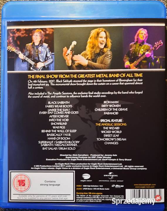 Podwójny Album BLU RAY Wspaniały Koncert BLACK śląskie Katowice