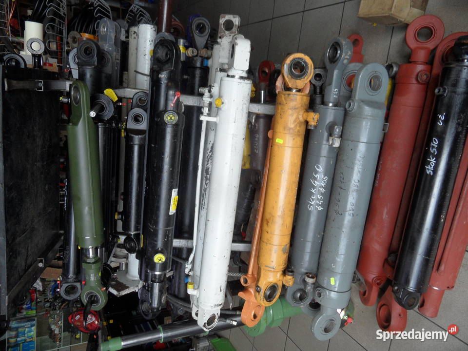 Siłownik hydrauliczny do prasy łuparki koparki małopolskie