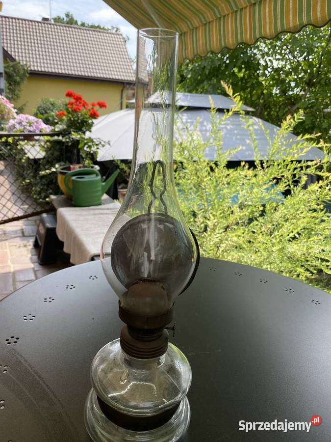 Lampa naftowa polska stara Zielonka