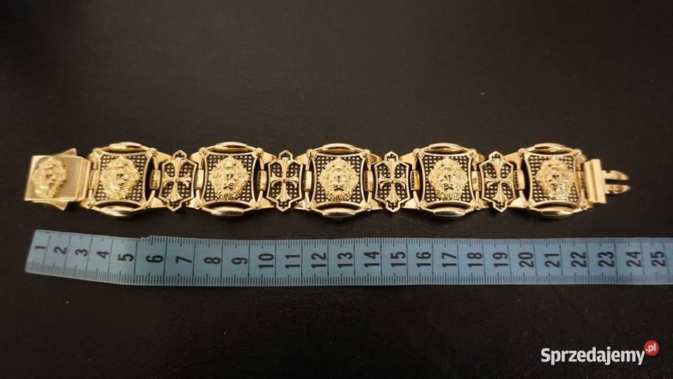 Złota Niespotykana Super Bransoleta 178G Biżuteria mazowieckie sprzedam