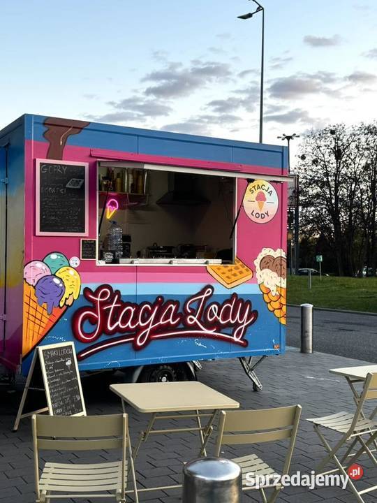 Przyczepa Gastronomiczna food truck pod gastronomiczne Łódź