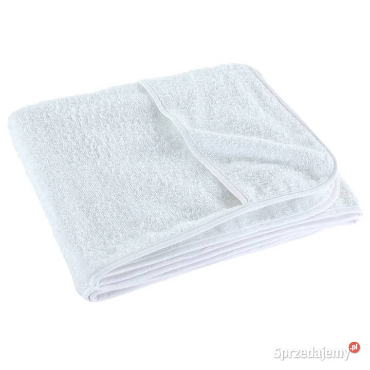 Ręczniki plażowe 2 białe 75x200 tkanina 400 gm Pozostałe