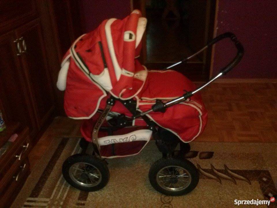Wózek Tako 2w1 Gondola i spacerówka Przekładana rączka