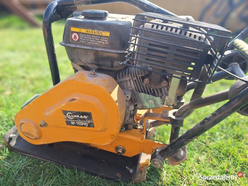 Zagęszczarka LUMAG RP700PRO Sochaczew sprzedam