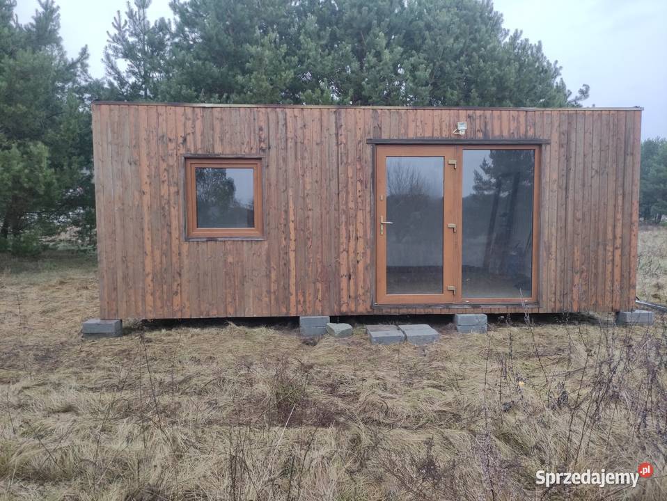 Domek 35m kontener domek modulowy Krzeszyce sprzedam