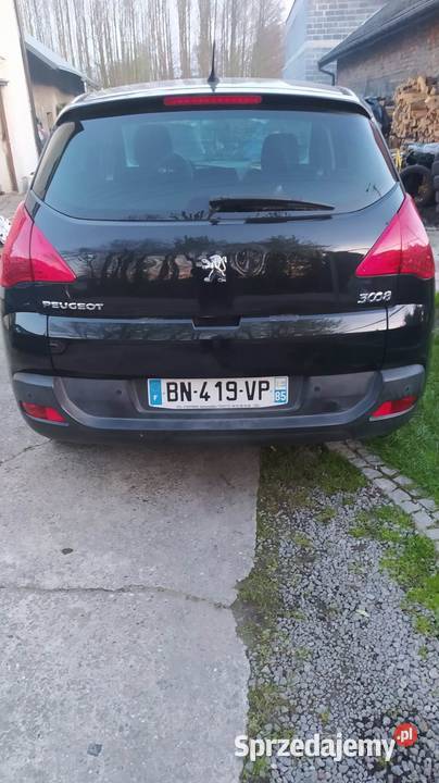 Peugeot 3008 2009r 16 hdi uszkodzony 3008 śląskie Studzionka